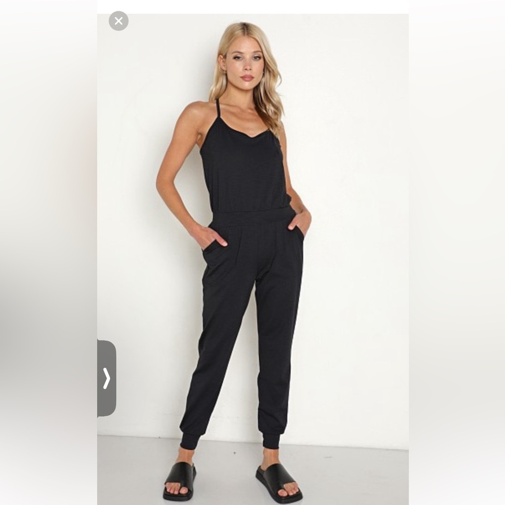Beyond Yoga Charcoal Jumpsuit